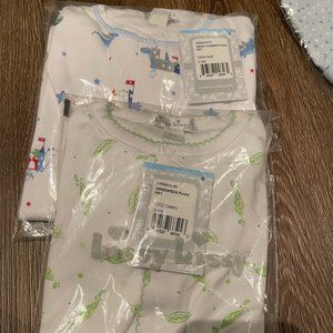 Kissy Kissy Bundle of 2 footie pajamas snaps NWT 3-6 months